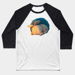 The sleeping bunny under the stars Baseball T-Shirt